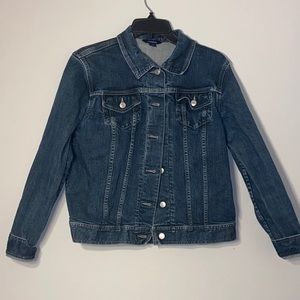 EUC Lands End Denim Jean Jacket